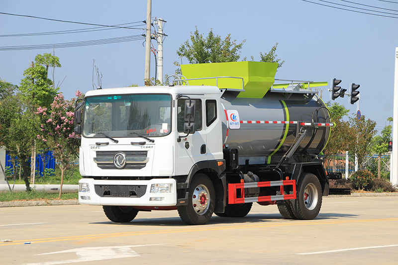 國六D9餐廚垃圾車國六