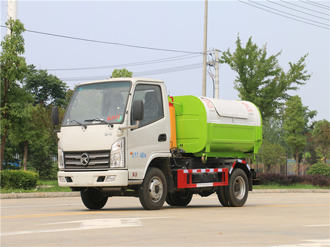 國六凱馬鉤臂垃圾車