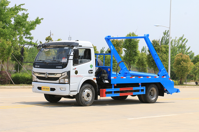 東風(fēng)國六大多利卡擺臂垃圾車